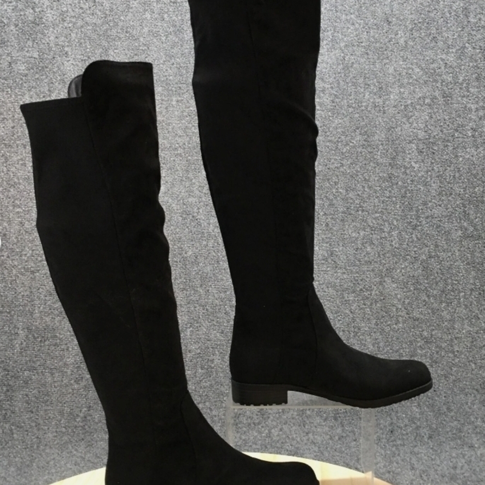 Unisa Black Over-the-Knee Boots